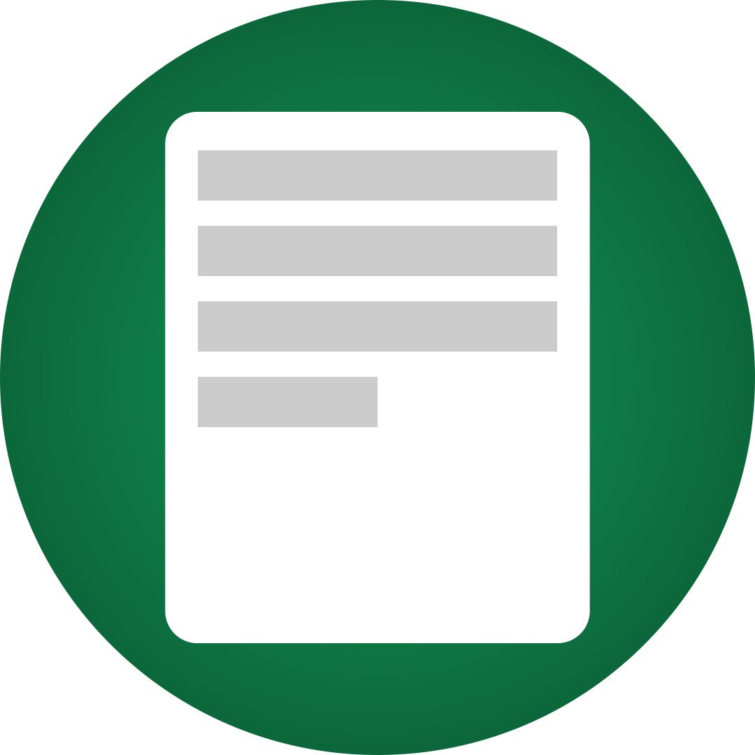 Controle e relatórios